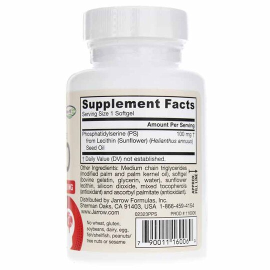 PS 100 Phosphatidylserine 100 Mg, JRF